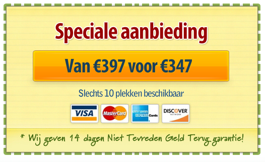 Aanbieding €347 per maand